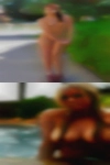 Naked girls having public